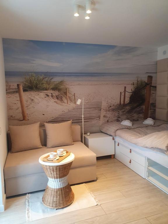 Apartament Beige z ogródkiem - B&B Dziwnówek