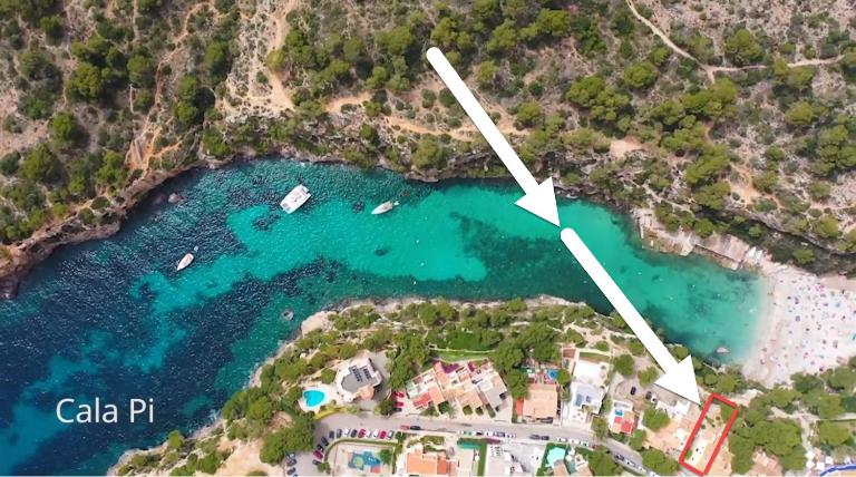 *Casa Aguamarina* Villa am Meer - Bed and Breakfast Cala Pi