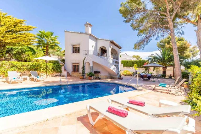 VILLA FELIZ, playa, piscina, wifi, a/a, 8 pax - B&B Teulada
