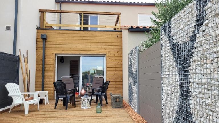 Gîte Du Soleil Maison lumineuse avec terrasse solarium parking privé - Ferienwohnung Sorède