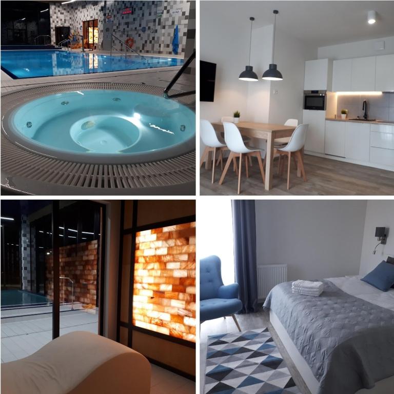 Apartamenty nad morzem & SPA BEST HOME 5 Mórz basen kryty - B&B Sianożęty