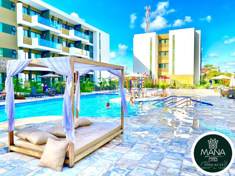 Mana Beach Flat Muro Alto - Chambres d'hôtes Porto de Galinhas