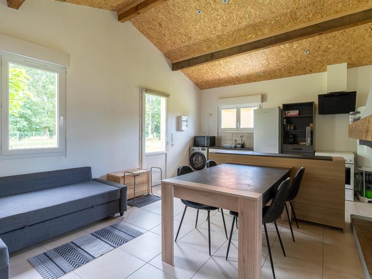 Maison Biscarrosse 4 Pers Proche Lac et Pistes Cyclables Animaux Bienvenus - FR-1-319-484 - Ferienwohnung Biscarrosse