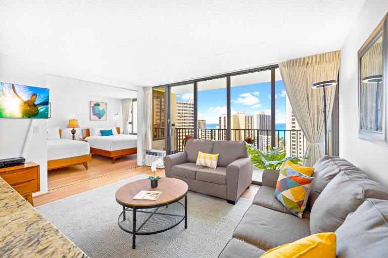 1BR with Stunning Ocean Views, Near Beach & Parking - Ferienwohnung Honolulu