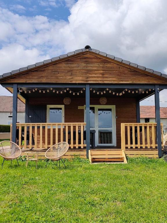 Chalet, aux portes du Morvan - Chambres d'hôtes Voudenay