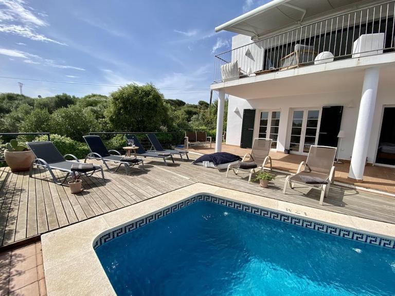 Bini Moxonia Villa de lujo con Vistas al mar, piscina, barbacoa Espectacular Jardín - B&B Cala Llonga