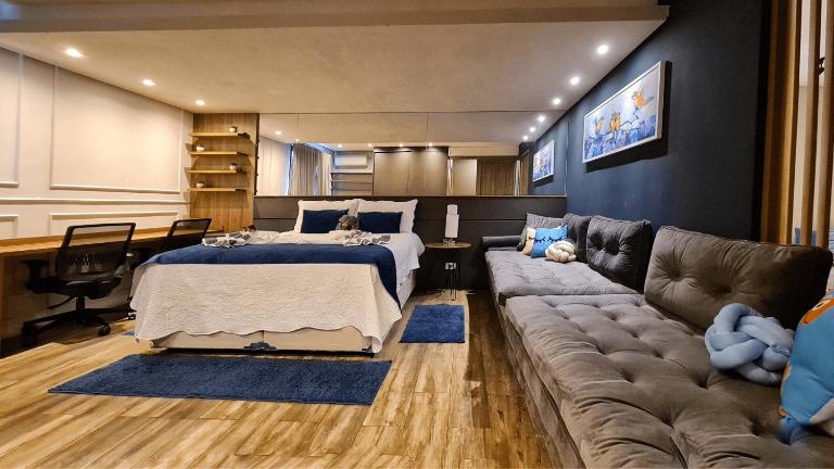 Loft Lindo com Ar Condic, WIFI, Perto de Capivari - B&B Campos do Jordão