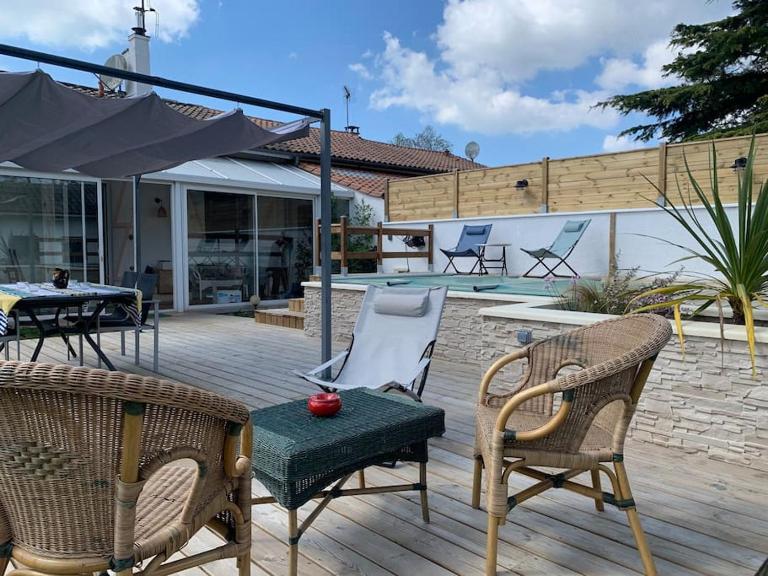 La Maison des Jardins - Ferienwohnung Naujac-sur-Mer