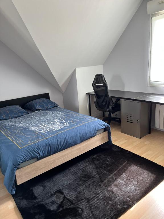 Chambre - B&B Roézé-sur-Sarthe