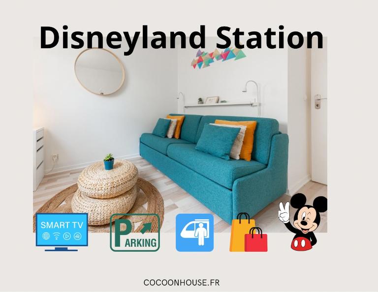 DisneyLand Paris Station 2min - Ferienwohnung Chessy
