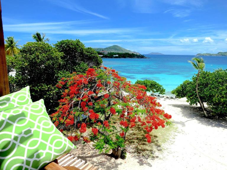 Luxury Beachfront Duplex Villa on Sapphire Beach I - Ferienwohnung East End