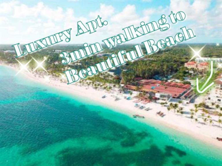 Chic Beach Apartment - 3 min to the Beach - B&B Punta Cana