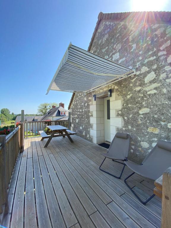 Gîte Les Mariniers avec aire de jeux et mini-ferme - Bain nordique en option - B&B Mareuil-sur-Cher