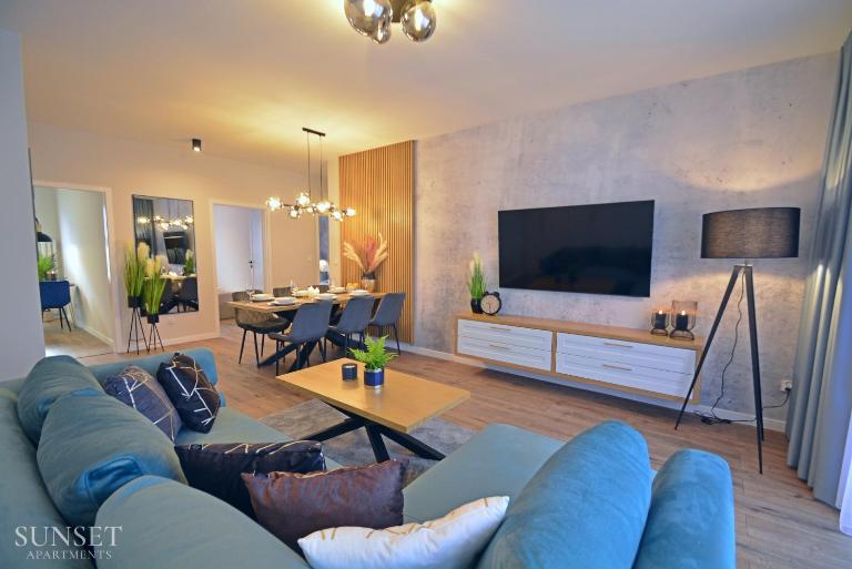 Sunset Apartments - Rodzinny i przestronny apartament PREMIUM - Garaż podziemny - osiedle Platan - Ferienwohnung Swinemünde