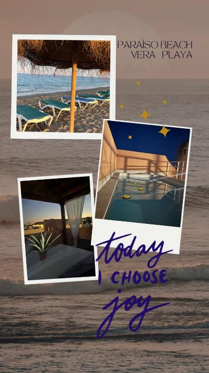 ÁTICO Paraíso Beach con piscina privada - Chambres d'hôtes Vera