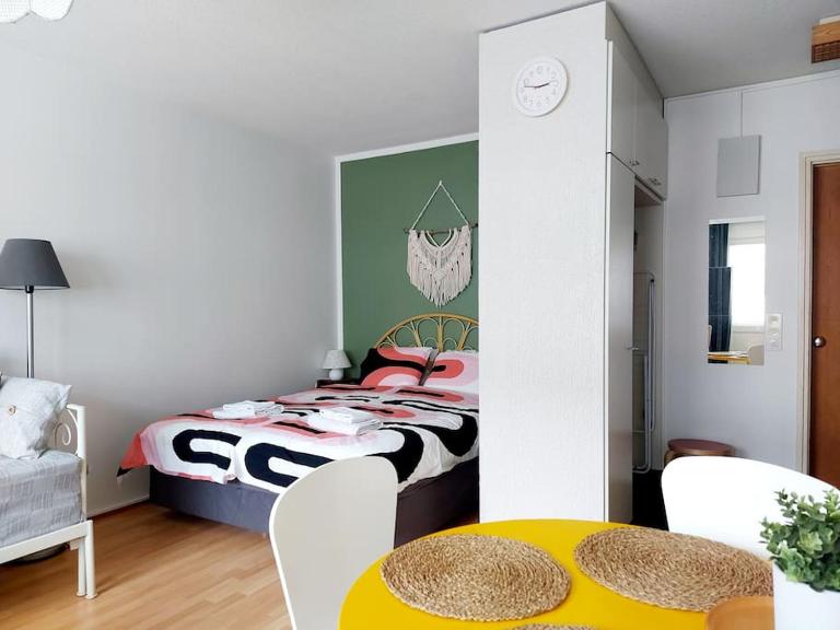 Studio Joensuu city center, balcony, free parking - B&B Joensuu