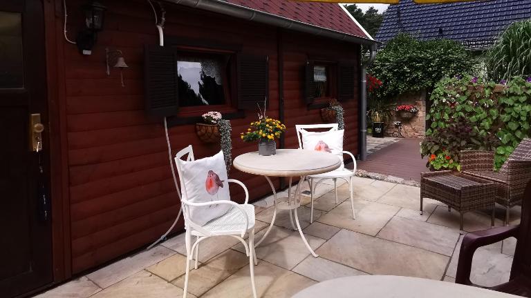 Ferienhaus mit mediterraner Terrasse - B&B Müllrose