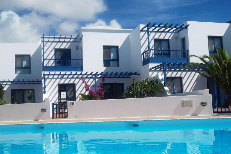Duplex con piscina en 1ª linea de mar. Super vistas - Ferienwohnung Playa Blanca