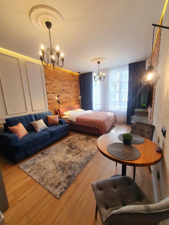 Designer apartment in the residential complex "Yaroslavivsky City" in the center of Kiev - Ferienwohnung Kyjiw