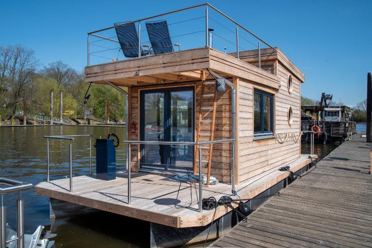 Undine - Wunderschönes Tiny Hausboot - Ferienwohnung Hamburg