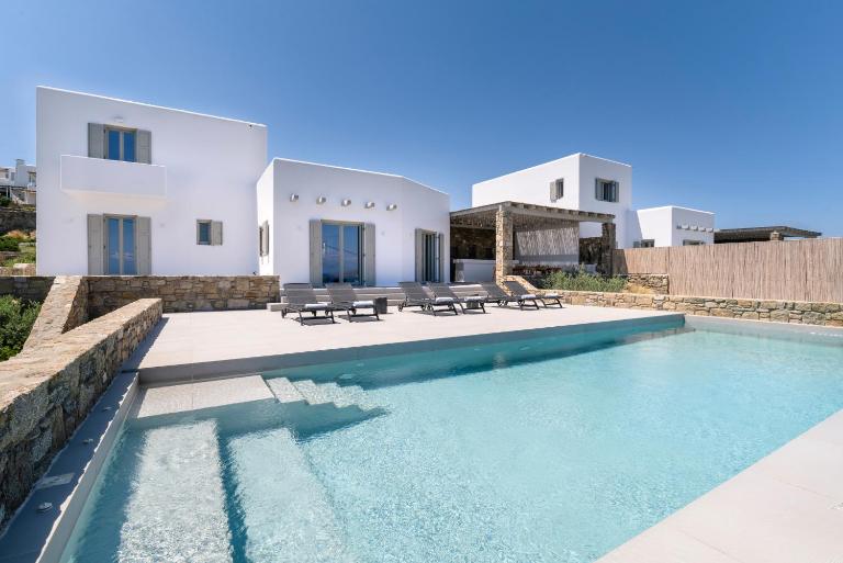 NEW - Villa Apiro - MG Villas Mykonos - Chambres d'hôtes Kalafáti
