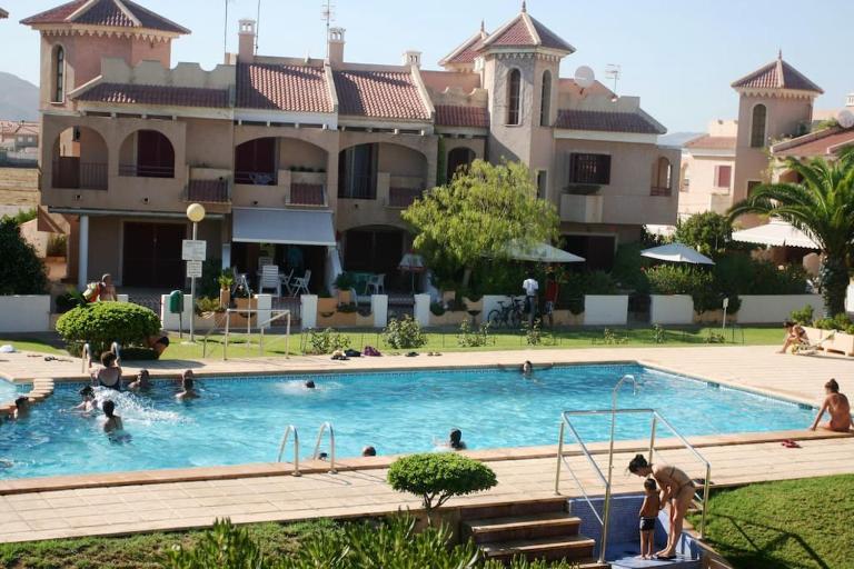 Precioso dúplex con piscina, en 1ª linea de playa - Ferienwohnung El Puerto de Mazarrón