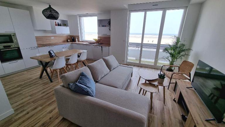 Appartement face mer à Malo avec parking privé - Ferienwohnung Dünkirchen