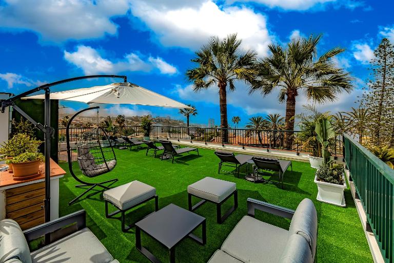 Terraza con vistas al Teide 2 - B&B Puerto de la Cruz