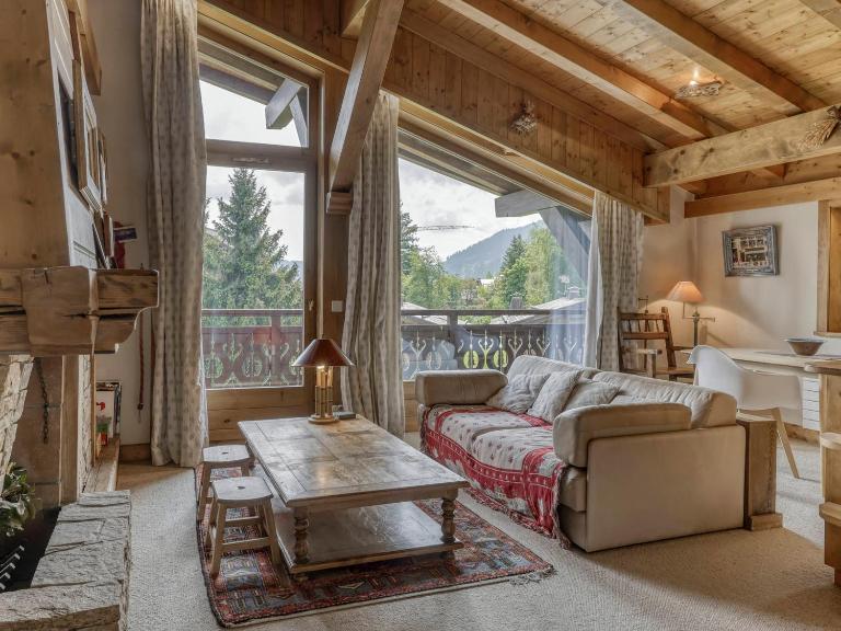 Charmant appartement 2 chambres à Megève avec Wifi et parking - FR-1-453-292 - Chambres d'hôtes Megève