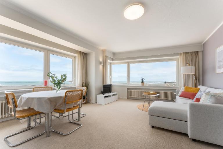 App met adembenemende skyline zeezichten - 4 pers - Ferienwohnung Nieuwpoort