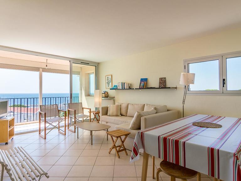 Appartement spacieux avec vue sur l'étang, accès plage, parking inclus - FR-1-604-5 - B&B Mèze