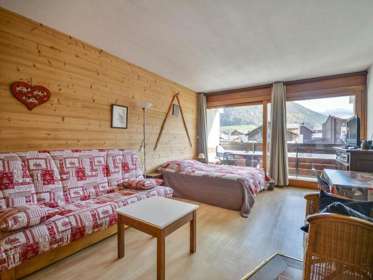 Studio centre Morzine, balcon, parking, proche remontées - FR-1-684-51 - B&B Morzine