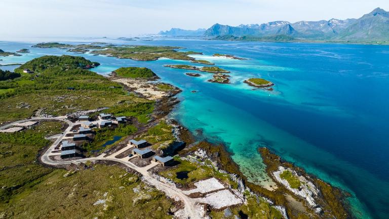 New luxury cabin near Henningsvær Lofoten - Chambres d'hôtes Kleppstad