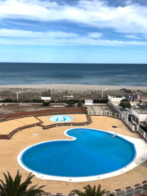 Super t 3, vue mer piscine clim - Ferienwohnung Le Barcarès