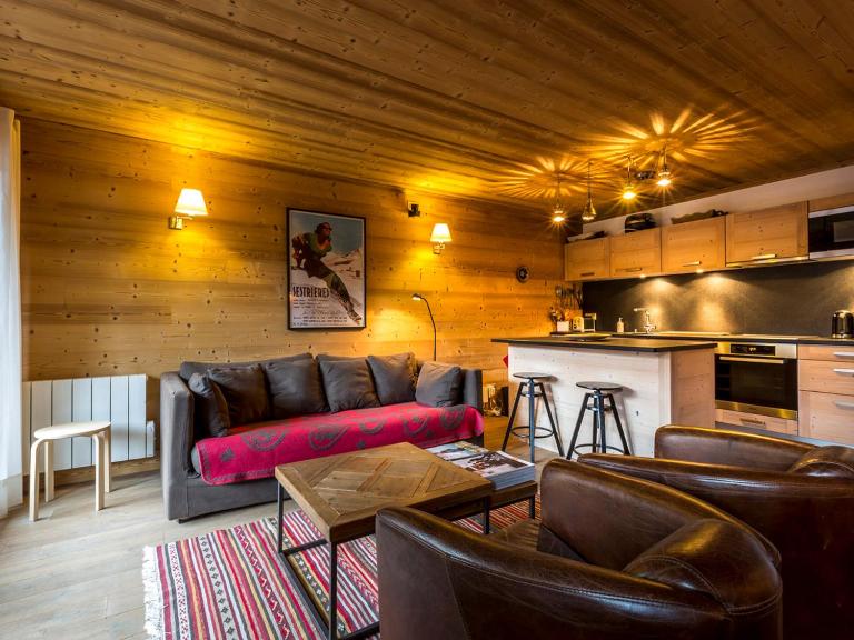 Appartement de standing, 3 chambres, balcon sud, centre de Val-d'Isère, proche pistes et commerces - FR-1-694-307 - Ferienwohnung Val-d'Isère