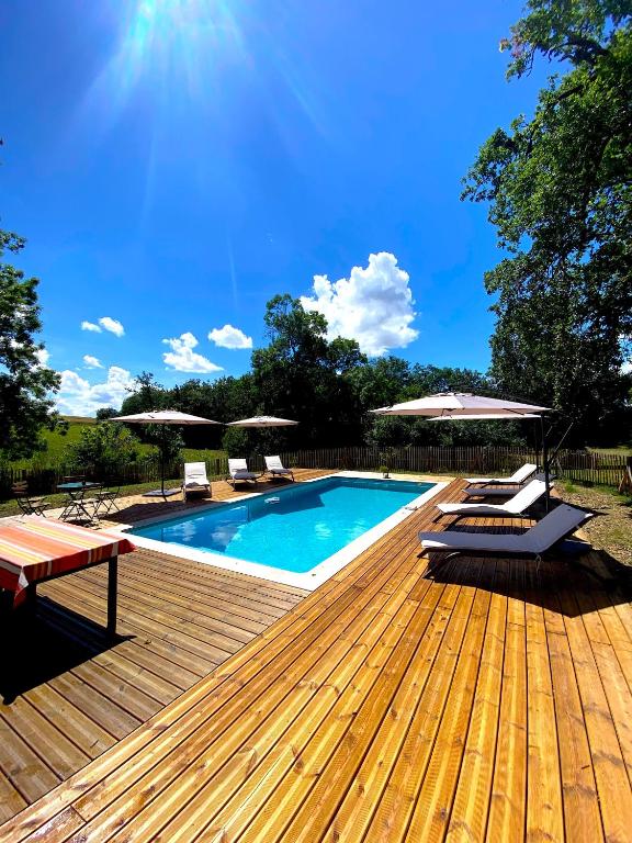 Chambres d'hôtes de charme avec piscine - Le Clos Boissiere - B&B Valence-sur-Baïse