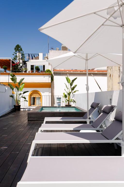 Lujoso apartamento con piscina compartida 1 - B&B Seville