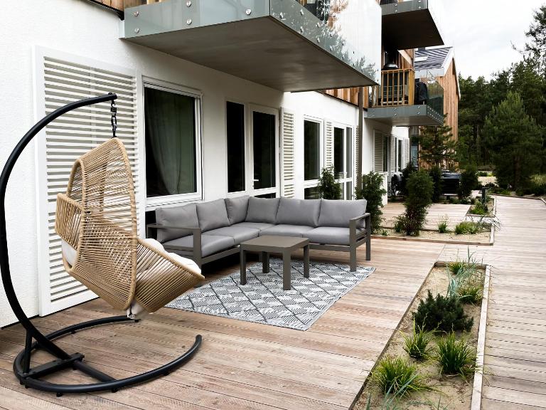 Pinecone terrace - 2 bedrooms apartment with terrace Nida - Ferienwohnung Nida