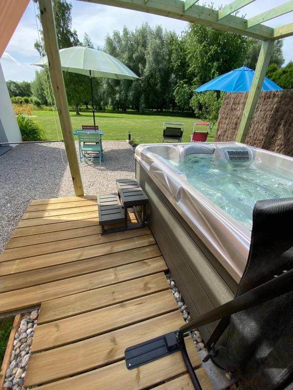 gite du vieux saule 1 gite avec spa privatif pour 2 personnes 1 suite familiale sans spa - Chambres d'hôtes Vieil-Hesdin