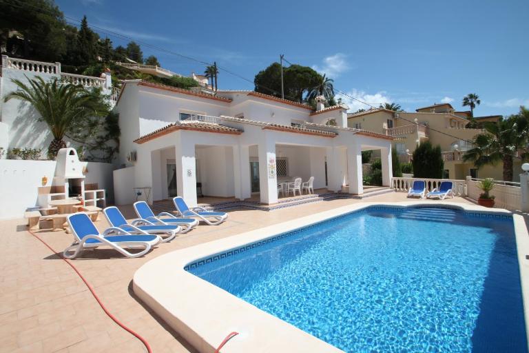 Sesam - sea view villa with private pool in Moraira - B&B Moraira