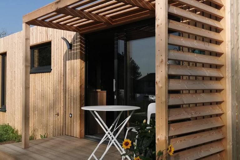 Studio bois Le Colibri à Chambley - Ferienwohnung Hagéville