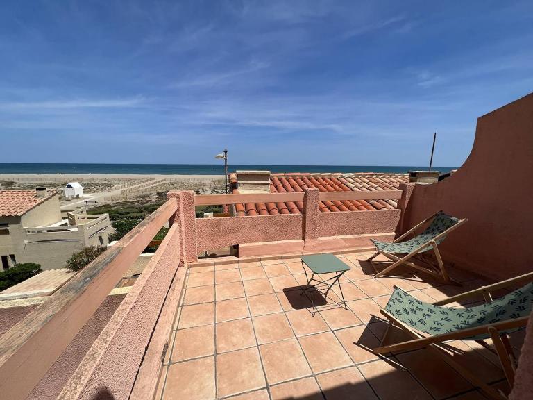 Maisonnette 2 Pièces, 4 Pers, Face Mer, Clim, Parking - FR-1-81-597 - B&B Leucate