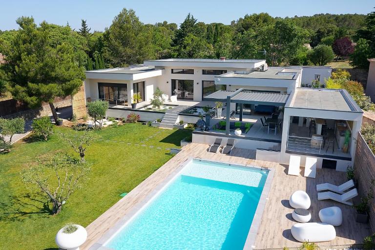 Maison d'Architecte BAIA piscine plein sud Uzès - B&B Uzès