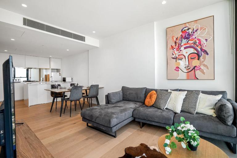 3BR 2BATH, Southbank, Crown, Sea View, Level 39 - B&B Melbourne