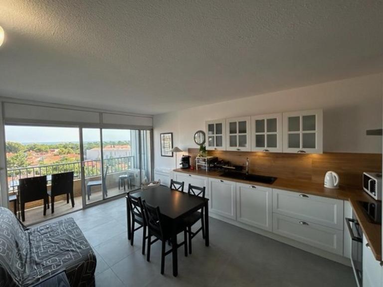 Appartement T2 cabine avec parking sécurisé à 200m de la plage - FR-1-388-178 - B&B Argeles
