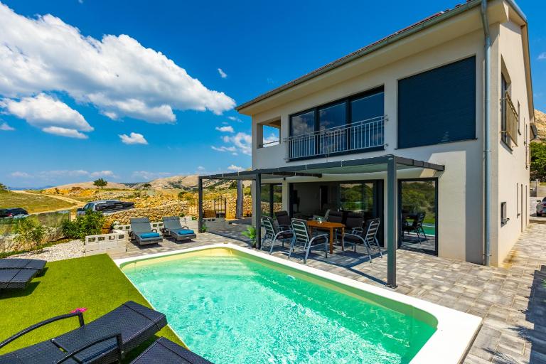 Ferienwohnung mit beheiztem Pool in Villa Gracia - B&B Stara Baška