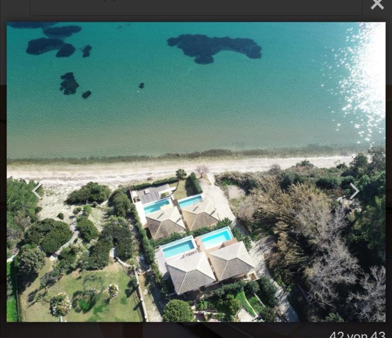 Villa Kalamos, beachfront - B&B Pogoniá