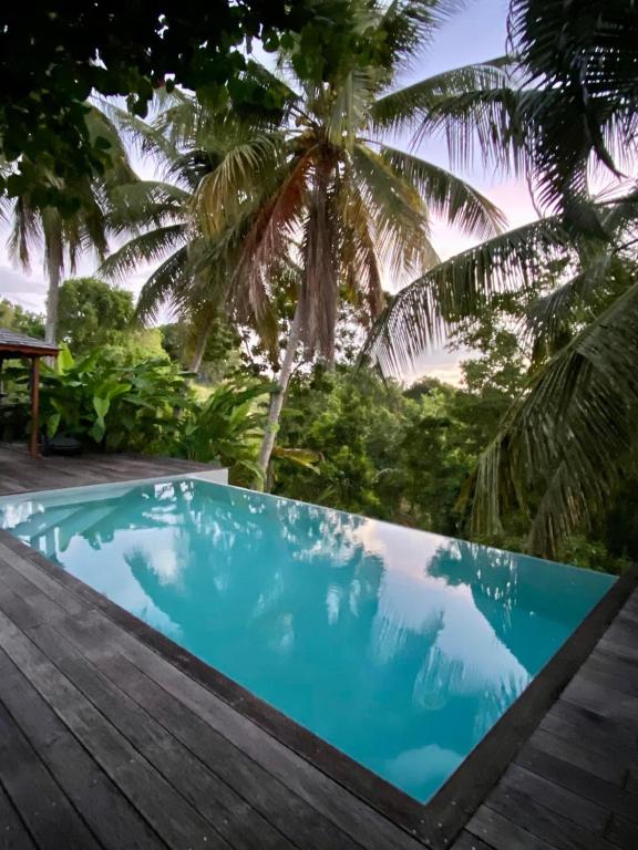 Studio Le Gosier, Wi-Fi, piscine dans gîte - B&B Le Gosier
