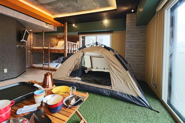 MolinHotels506-中山峠スキー場まで車で30分-CampRoom - Chambres d'hôtes Jōzankei