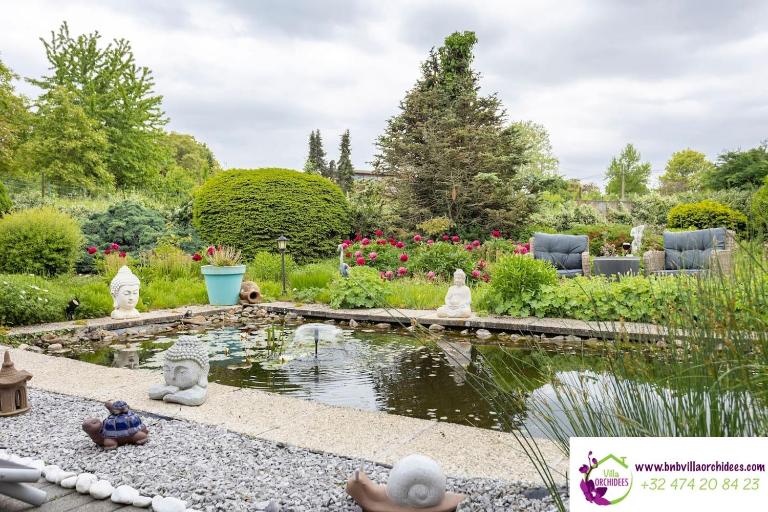 B&b La Villa Orchidées, breakfast included - B&B Bassenge